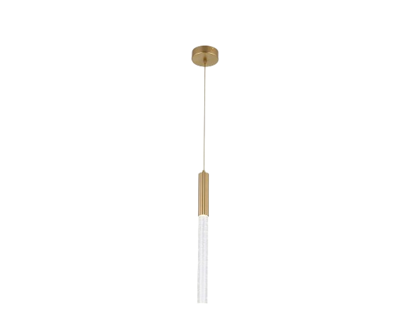 PENDENTE NORDECOR 2395 LED VANNA 3W 3000K DOURADO