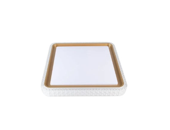 PLAFON NORDECOR 2666 LED QDR. KENLE 50CM 36W MULTITEMPERATURAS C/CONTROLE MEMORIA BR