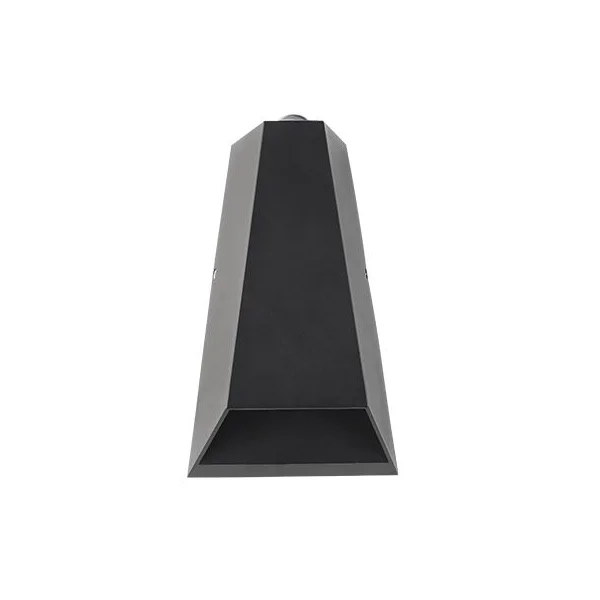 ARANDELA NORDECOR 2614 LED DRIE 6W IP65 3000K PRETO ABS