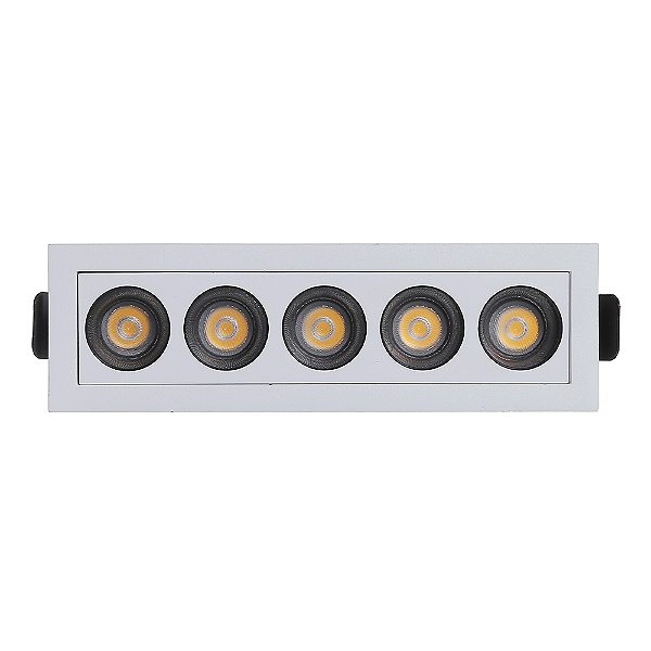 SPOT NORDECOR 6375 DOWNLIGHT EMBUTIR POWERUS 38° 10W 3000K IRC>90 BR/PT