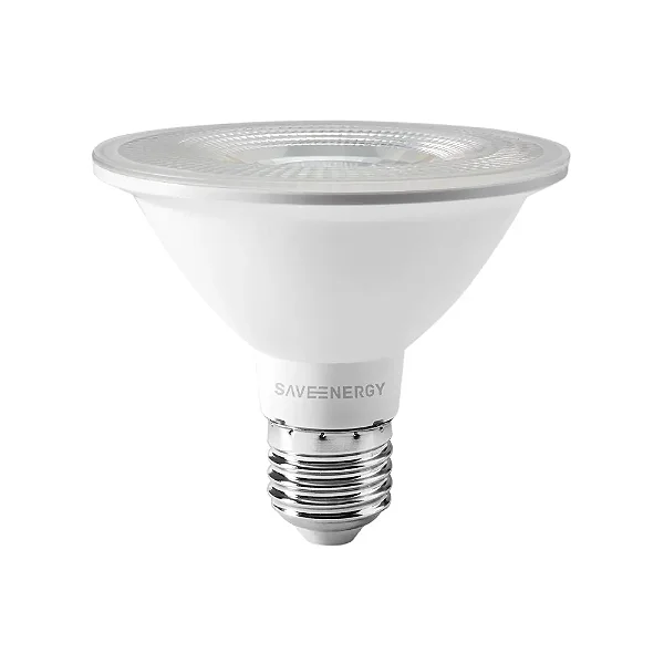 LÂMPADA SAVE ENERGY SE-115.3205 CRYSTAL IP65 PAR30 10W 2700K >80 40 38°
