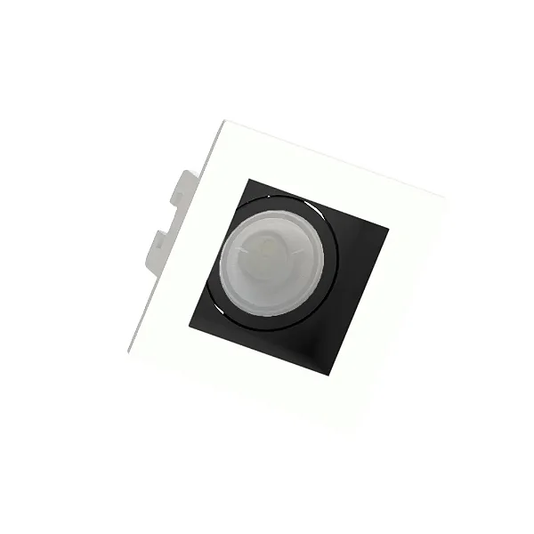 SPOT SAVE ENERGY SE-330.1577 EMBUTIR QUADRADO BRANCO/PRETO