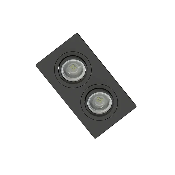 SPOT SAVE ENERGY SE-330.3170 EMBUTIR MR11 MULTI DUPLO FACE PLANA PRETO GU10