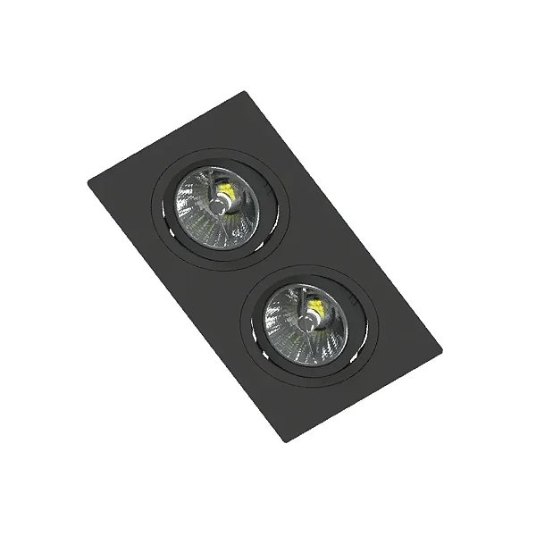 SPOT SAVE ENERGY SE-330.3176 EMBUTIR AR70 MULTI DUPLO FACE PLANA PRETO GU10
