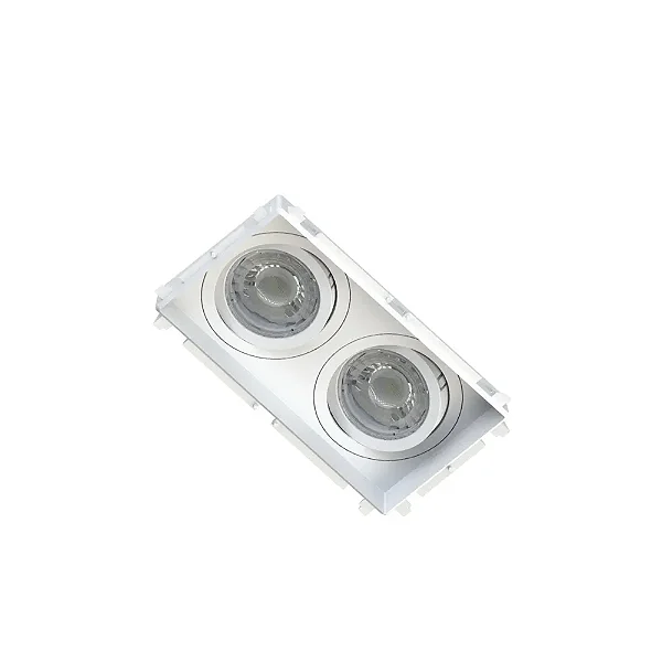SPOT SAVE ENERGY SE-330.2938 EMBUTIR MR16 MULTI DUPLO NO FRAME BRANCO GU10