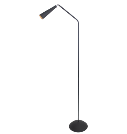 LUMINÁRIA DE CHÃO TUBE 160CM CABO PP 1,3M 1xGU10