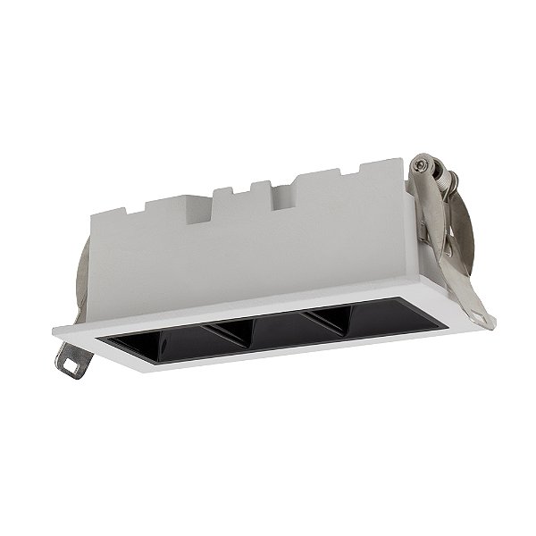 SPOT BLUMENAU 59063104 BRANCO/ PRETO 6W 3000K