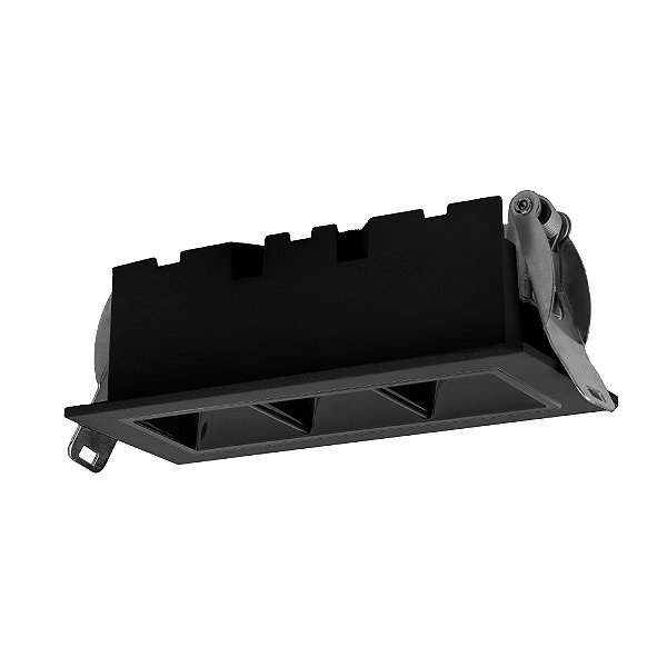 SPOT BLUMENAU 59063001 PRETO 6W 3000K