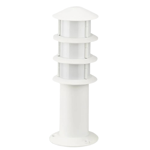 BALIZADOR BLUMENAU 8335110-11 ORIENTAL 35CM BRANCO E-27