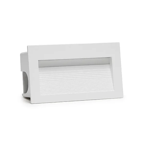 BALIZADOR SAVE ENERGY SE-335.1448 EMBUTIR BRANCO 115X65XX44MM 3W 3000K 60°