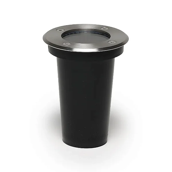 BALIZADOR DE CHÃO SAVE ENERGY SE-335.1626 EMBUTIR INOX ANTIOFUSCANTE 105x138MM 6W 2700K