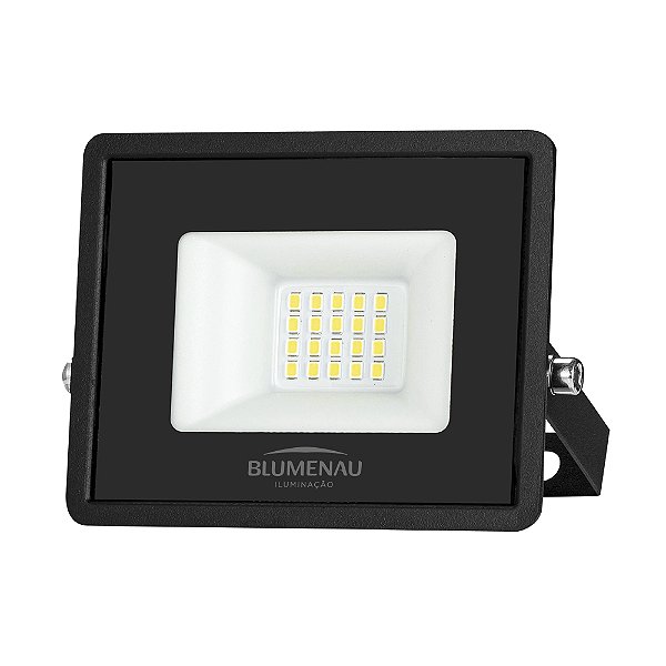 REFLETOR BLUMENAU 79206000 LED PRO 20W IP66 ALUMÍNIO RETANGULAR 6500K