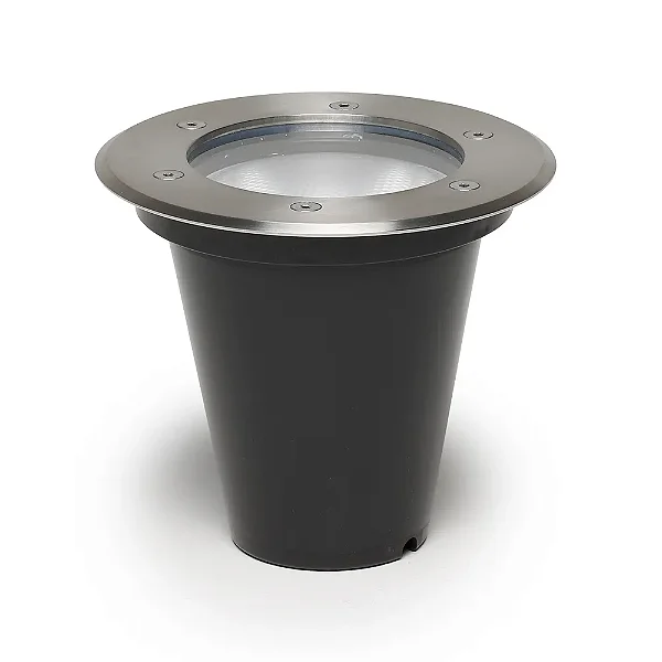 BALIZADOR DE CHÃO SAVE ENERGY SE-335.1238 EMBUTIR INOX 12W 2700K 30°