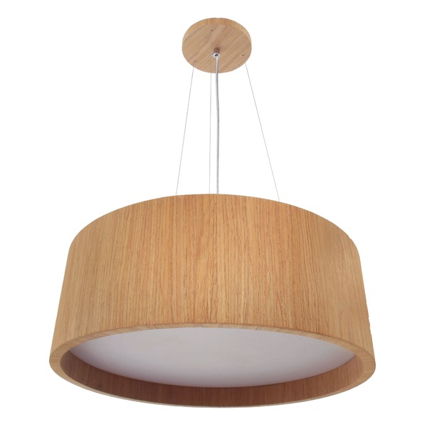PENDENTE ADRI WR3503PDFJ WOOD REDONDO 35CM 2XE27