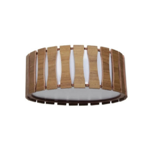 PLAFON ADRI RR4004PFML RIPADO REDONDO 40X40CM 4XE27