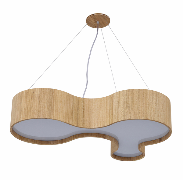 PENDENTE ADRI WS9508PDIB SEMI CILÍNDRICO 95CM 1XE27