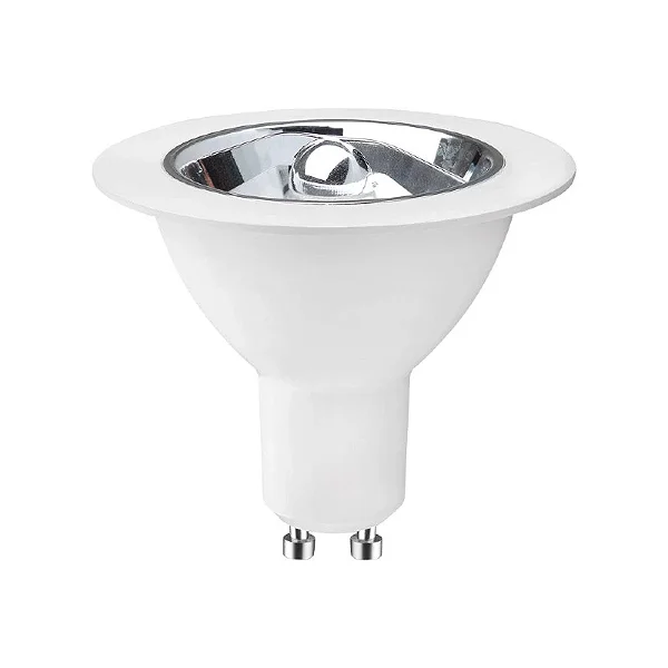 LÂMPADA LUMINATTI LM508 AR70 LED 7W 2700K BASE GU10 220V DIMER 15º