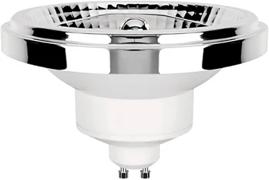 LÂMPADA LUMINATTI LM1415 AR111 LED 12W 2700K BASE GU10 127-220V REFLETORA 8°