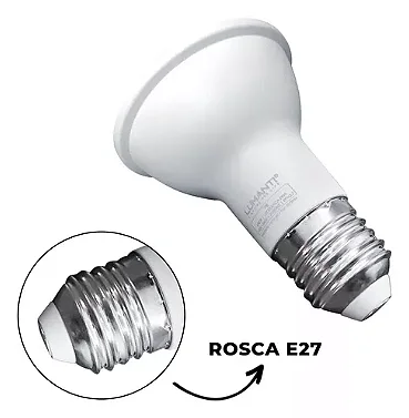 LÂMPADA LUMINATTI LM501 PAR20 6W 2700K 127-220V IP65 48º