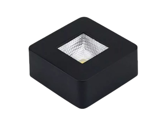 SPOT  LUMINATTI LM1247 LED SOBREPOR PRETO 5W 3000K 127-220V