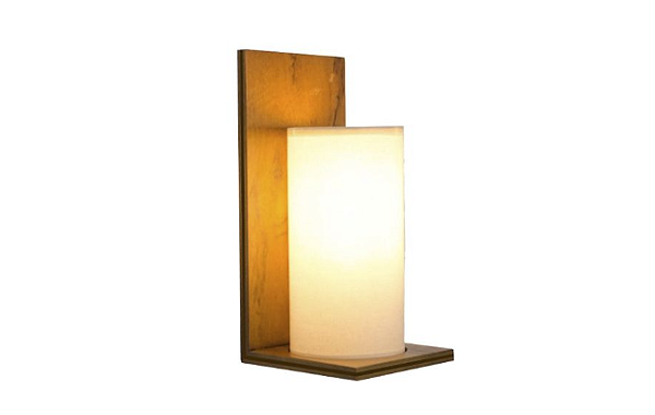 ARANDELA FOX LUSTRES AR29 CLEAN 30X15X15CM MADEIRA, MDF E ACRÍLICO 1XE27