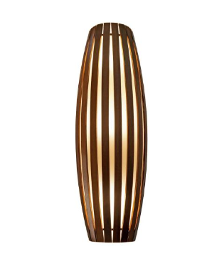 ARANDELA FOX LUSTRES AR30 BARRIL 70X25X13CM MADEIRA, MDF E ACRÍLICO 3XE27