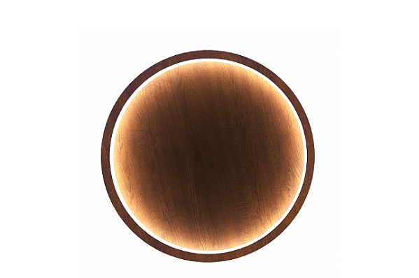 ARANDELA FOX LUSTRES AR74 LED 35X35X8CM MADEIRA, MDF E ACRÍLICO