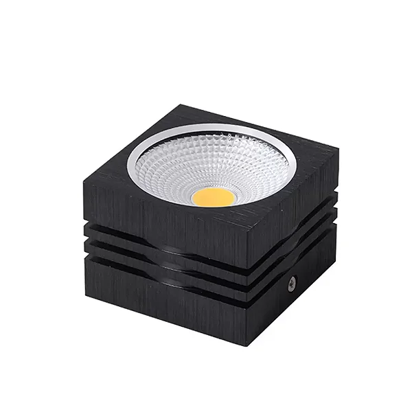 SPOT NORDECOR 6205 SOBR. PRETO VIENA 10W LED 3000K 36°