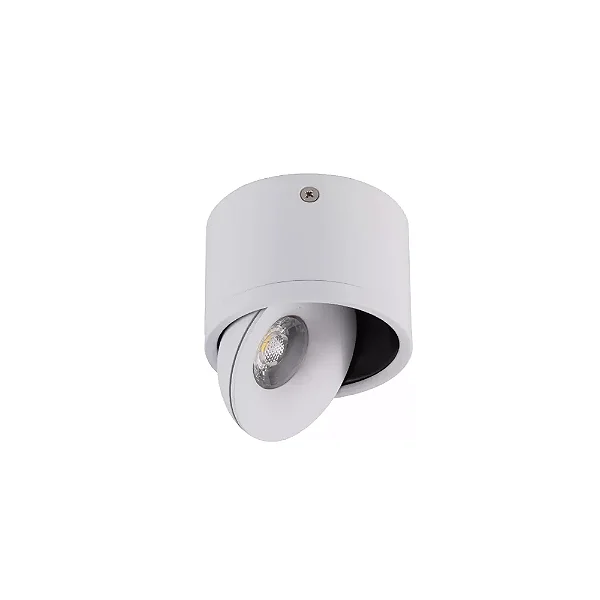 SPOT NORDECOR 6316 SOBR. BRANCO SKEL 7W LED 3000K 24°