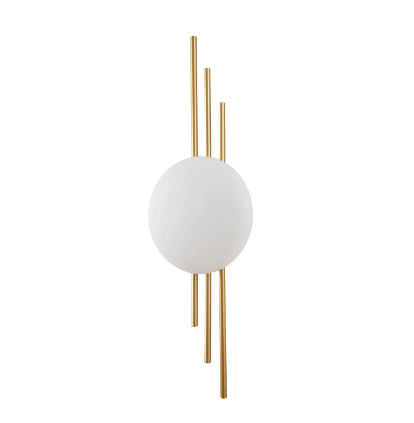 ARANDELA NORDECOR 2723 LED CAMI 6W 3000K DOURADA