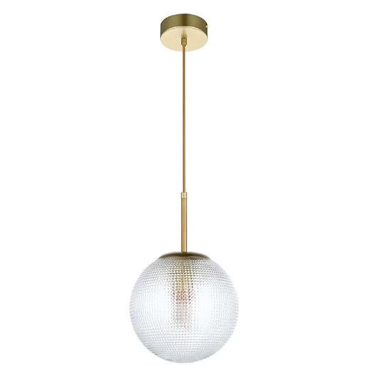PENDENTE NORDECOR 2912 BODAN E27 OURO CHAMPAGNE