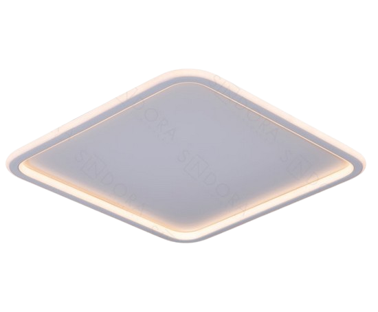PLAFON SINDORA QX05606 40CM METAL BRANCO E SILICONE 58W MULTITEMPERATURA