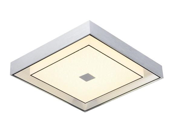 PLAFON SINDORA DCX015066 44X9CM METAL E VIDRO CROMADO 24W 3000K