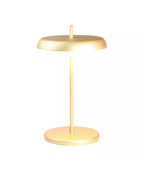 COLUNA SPOTLINE 1144/1 DALU Ø25X42CM ALUMÍNIO CHAMPANHE 19W 3000K
