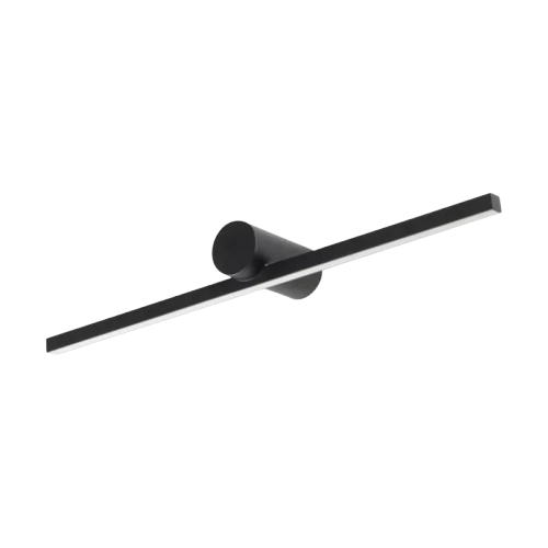 ARANDELA SPOTLINE 1168/40 NANO LINEAR 40CM ALUMÍNIO PRETO 3000K 3W