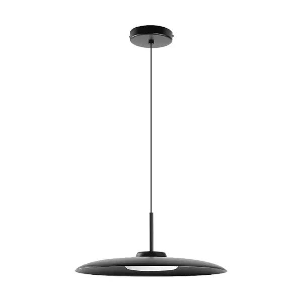 PENDENTE SPOTLINE 1083/55 DOT Ø55X13CM ALUMÍNIO PRETO 2M D/ CABO 19W 3000K