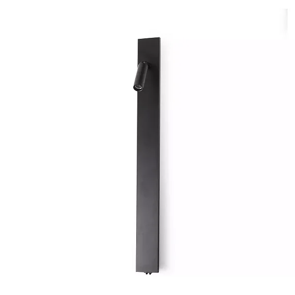 ARANDELA SPOTLINE 1056/60 INFINITY LINEAR 60X06X04CM ALUMÍNIO PRETO 23W 3000K