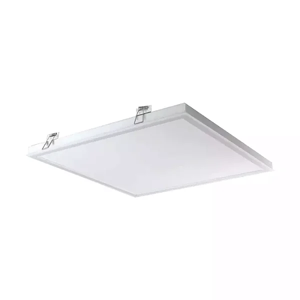 PLAFON SPOTLINE 1076/50 EMBUTIR ELEGANCE QUADRADO 50X50X4 ALUMÍNIO BRANCO 32W 3000K