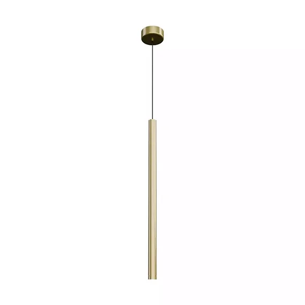 PENDENTE SPOTLINE 1074/1 HOGAR Ø3X51CM ALUMÍNIO DOURADO 3W 3000K