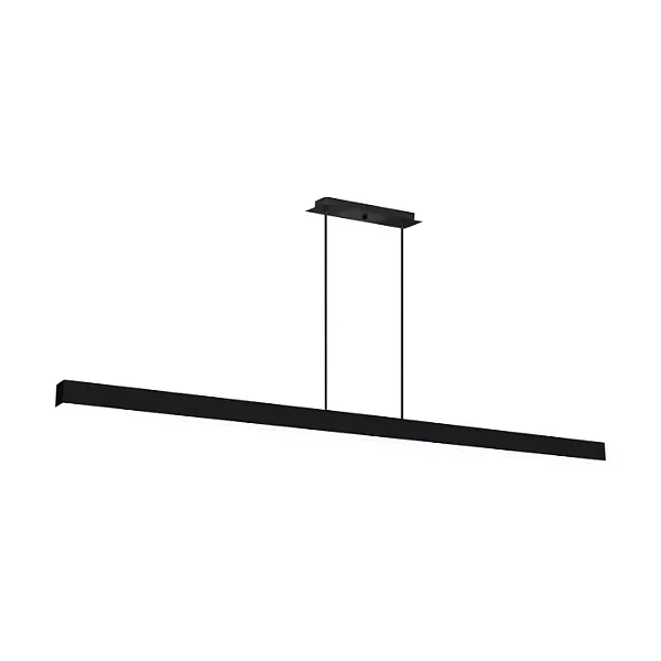 PENDENTE SPOTLINE 810/120 LED HALL LINEAR 4X120X5CM ALUMÍNIO PRETO 38W 4000K