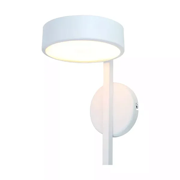 ARANDELA SPOTLINE 884/1 LED CAKE Ø17X30CM ALUMÍNIO BRANCO 3000K 8W