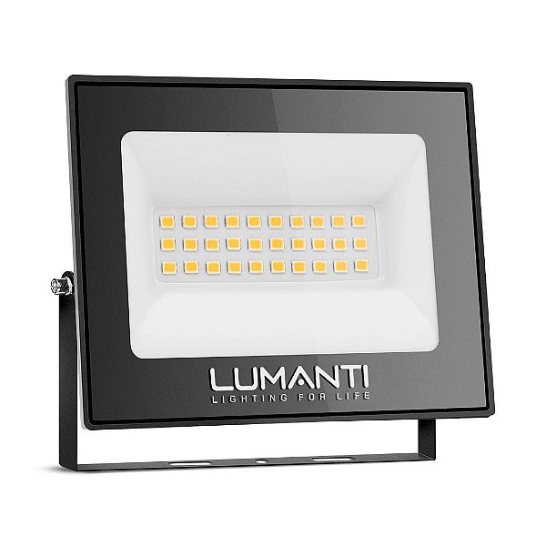 KIT 5 REFLETOR START LUMANTI LED 30W VERDE AUTOVOLT 2400 LM