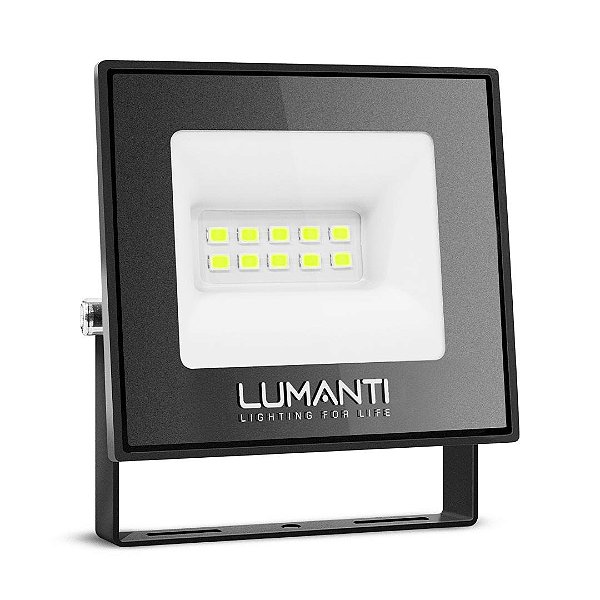 KIT 5 REFLETOR START LUMANTI LED 10W VERDE AUTOVOLT 800 LM