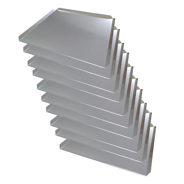 10 Bandejas para Forno Fast Oven 35 x 35 x 1 cm Alumínio