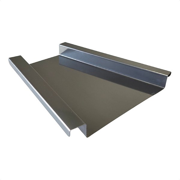 Régua Corte Pão Hambúrguer Cônica 10 a 13 x 2 cm Inox
