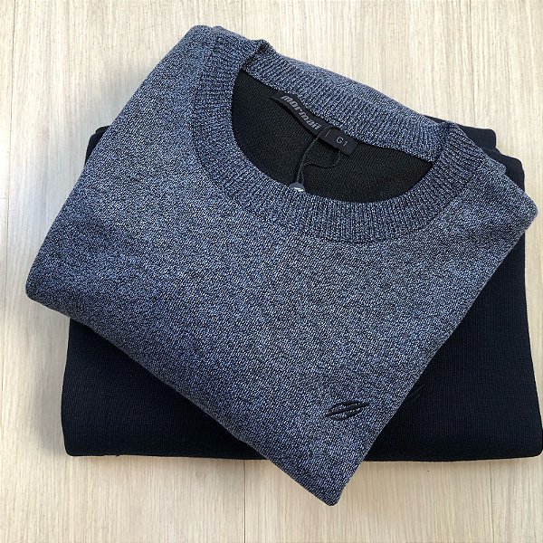 Suéter Pesado Tricot Mesclado Mormaii