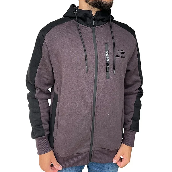 Moletom Melange com Capuz - Mormaii