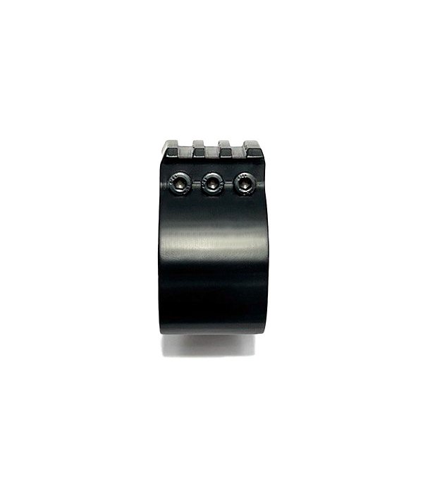 Abraçadeira Carabina Pcp Frontal Cilindro Carbono 62mm Trilho 22mm