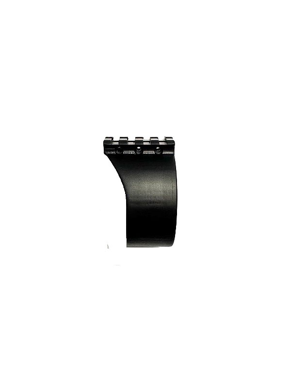 Abraçadeira Carabina Pcp Frontal Cilindro Carbono 62mm Trilho 22mm