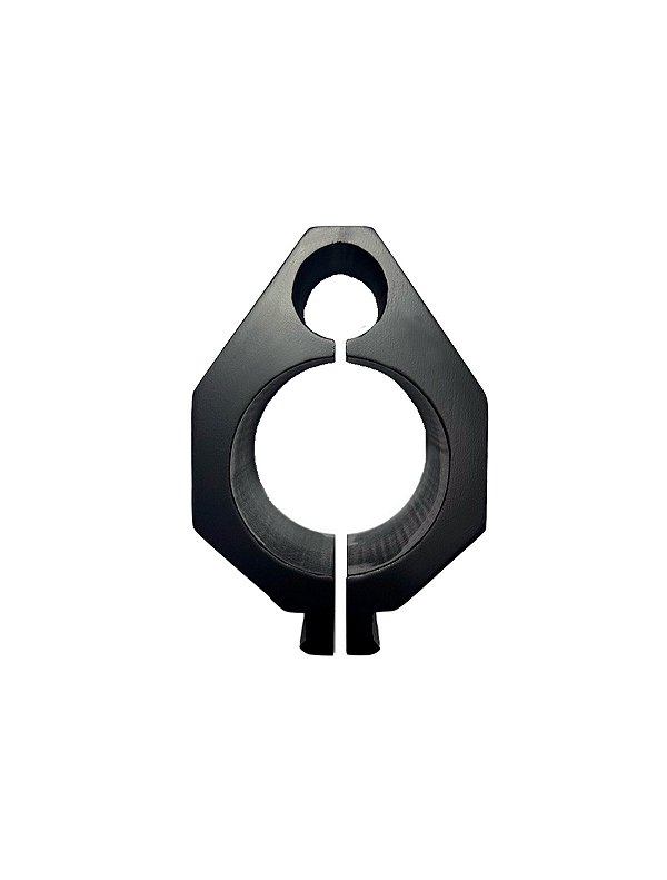 Abraçadeira Carabina Pcp Bullpup Cilindro 61mm Hexagonal Trilho 22mm